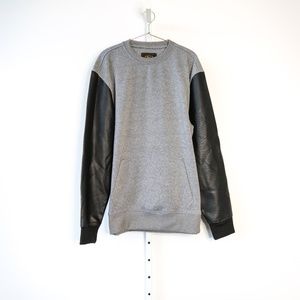 Bleecker & Mercer Snakeskin Pullover in Black/Gray